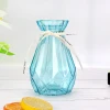 Cheap Hydroponic Flower Apparatus Glass Flower Vase Modern Simple Straight Tube Glass Vase