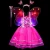 Import Cheap LED Flashing Light Up Costumes Dress for Kids from China