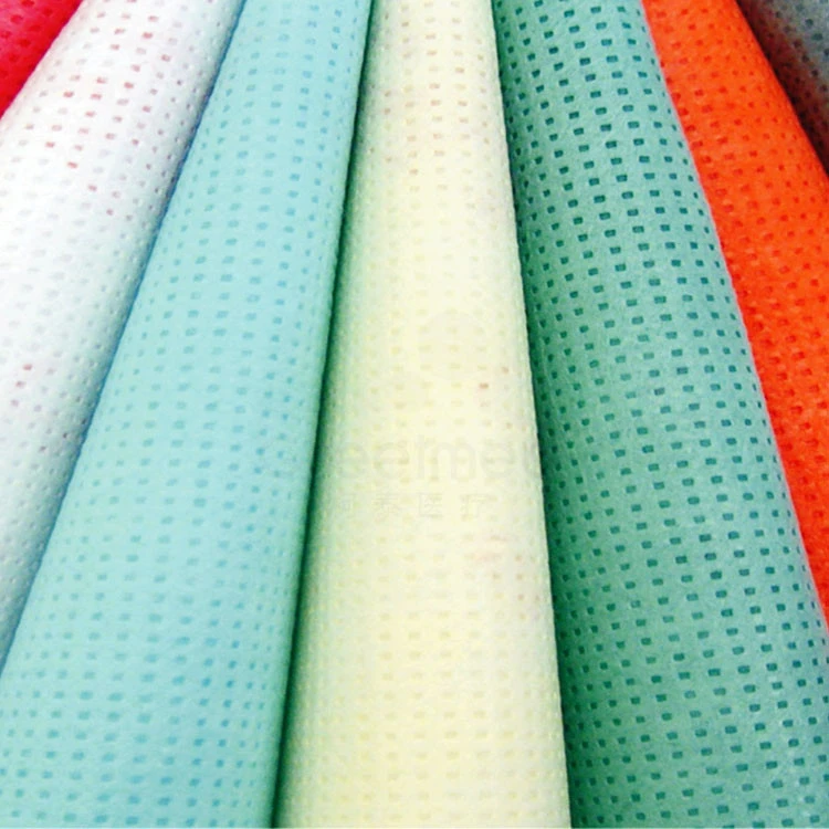 Cheap price china sms pp spunlace nonwoven fabric manufacturer