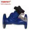 cheap price flange connection automatic hydraulic balancing control valve