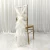 Import Chiffon Chair Sash Home Hotel Use Chair Back Cover Wedding Chair Decoration from China