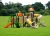 Import Children Outdoor Playground Sprial Tube Slide and Swing Set LY07401 Royal Palace Series Customized 5-10 Kids 3 - 15 Years CN;ZHE from China