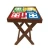 Import Children&#39;s Side Table Teak Wood Folding bed side Tables for kids room - Custom Printing from India