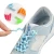Import Childrens Spring Shoe Laces round Curly Elastic Polyester Band 6mm Flat Type Telephone Rope Shoelaces from China