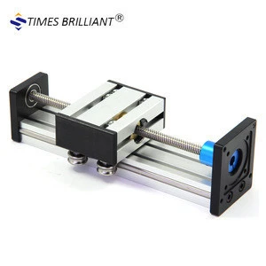 China factory 100mm to 300mm stroke length TR8 diameter 8mm lead screw linear guide rail for cnc kit or 3D printer
