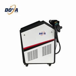 China Factory 100W 200W Portable Small Air Vent Cooling Laser Cleaning Machine for Metal in Wuhan