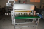 China factory PVC PET PP plastic laminating film roll flattening and slicing cutting machine