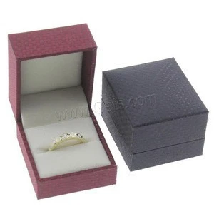 China factory Silk Single Ring Box with reasonable price and high quality 1020007