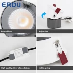 China Professional Manufacture Led Light Spot Light Ceiling Mounted COB Spot Light Lamp