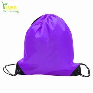 China supplier factory production drawstring bag advertising packaging laundry bags