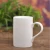 Import China supply porcelain mug ceramic white printing from China