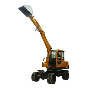 Chinese Cheap wheel mini excavator for sale