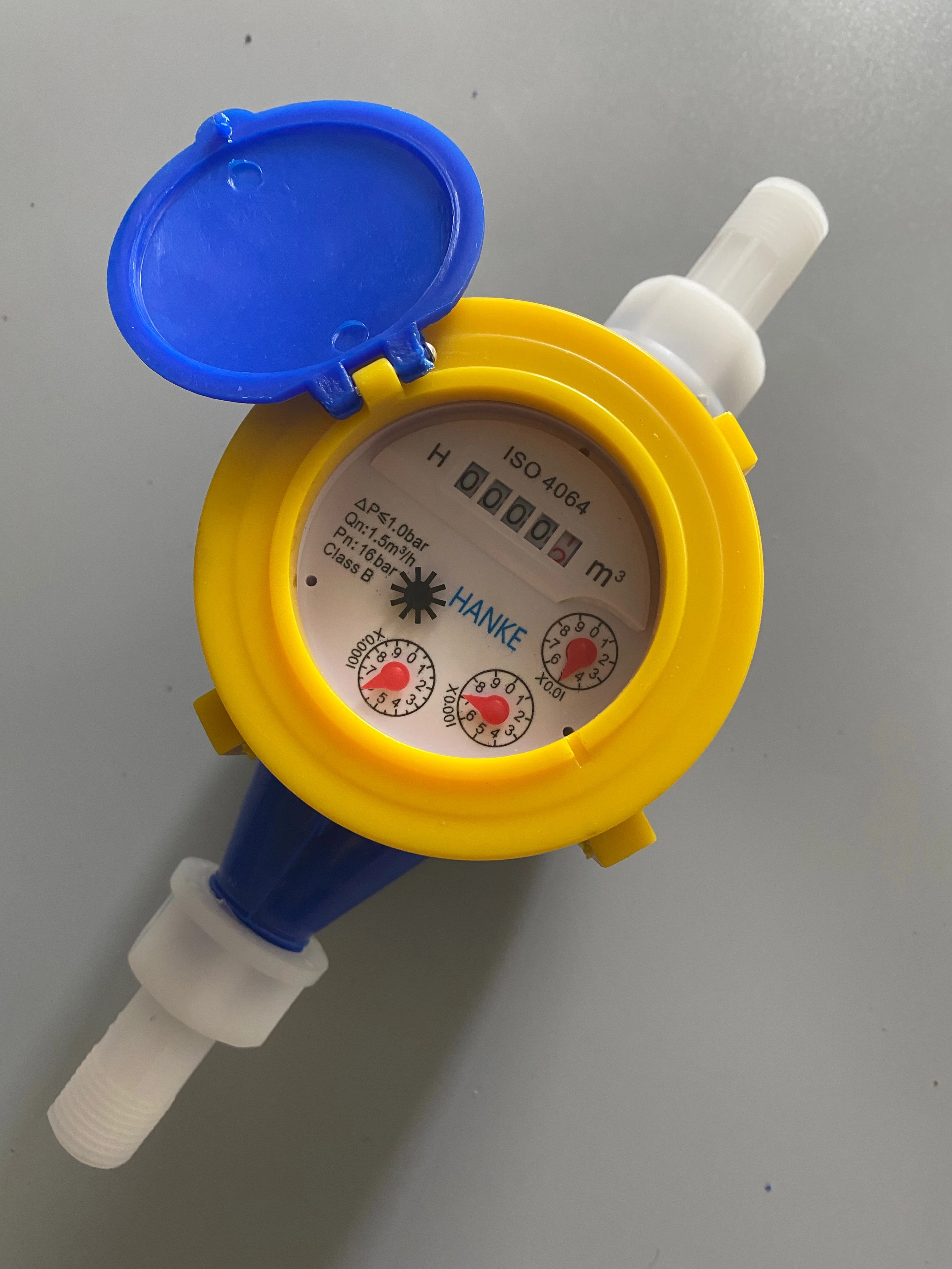 Chinese manufacturers selling plastic nylon meter cold water flow meter DN15 3/4 "tap water meter household water meter