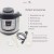 Import Chinese supplier high quality 5l/6l/8l/10l computer instant hot pot 100V-240V efficiency electric Pressure cooker from China