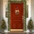 Import Christmas Halloween LED Wreath Hanging Decoration Household Wreath Wall Door Farmhouse Decor from China