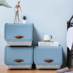 Citylife X-6322 Stackable Home Kitchen Garage Toy Bins Nestable Plastic Storage Boxes
