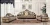 Import Classic European Sofa Set Living Room Furniture Carved Wood Sofa Set from China