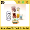 Clear plastic tube packaging, cheap price plastic tube with Cap