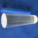 clear quartz glass rod