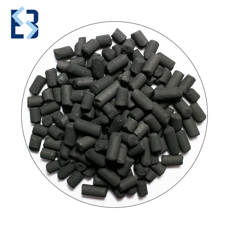 Coal Based 3.0mm CTC 80 Pellet Columnar Activated Carbon Price  in CHINA