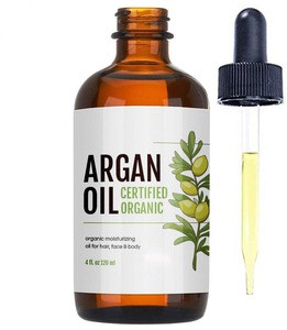 Cold Pressed 100% Pure Moroccan Argan Carrier Based Oil Anti Aging, Anti Wrinkle For  Hair, Skin, Face, Nails, Beard &amp; Cuticles