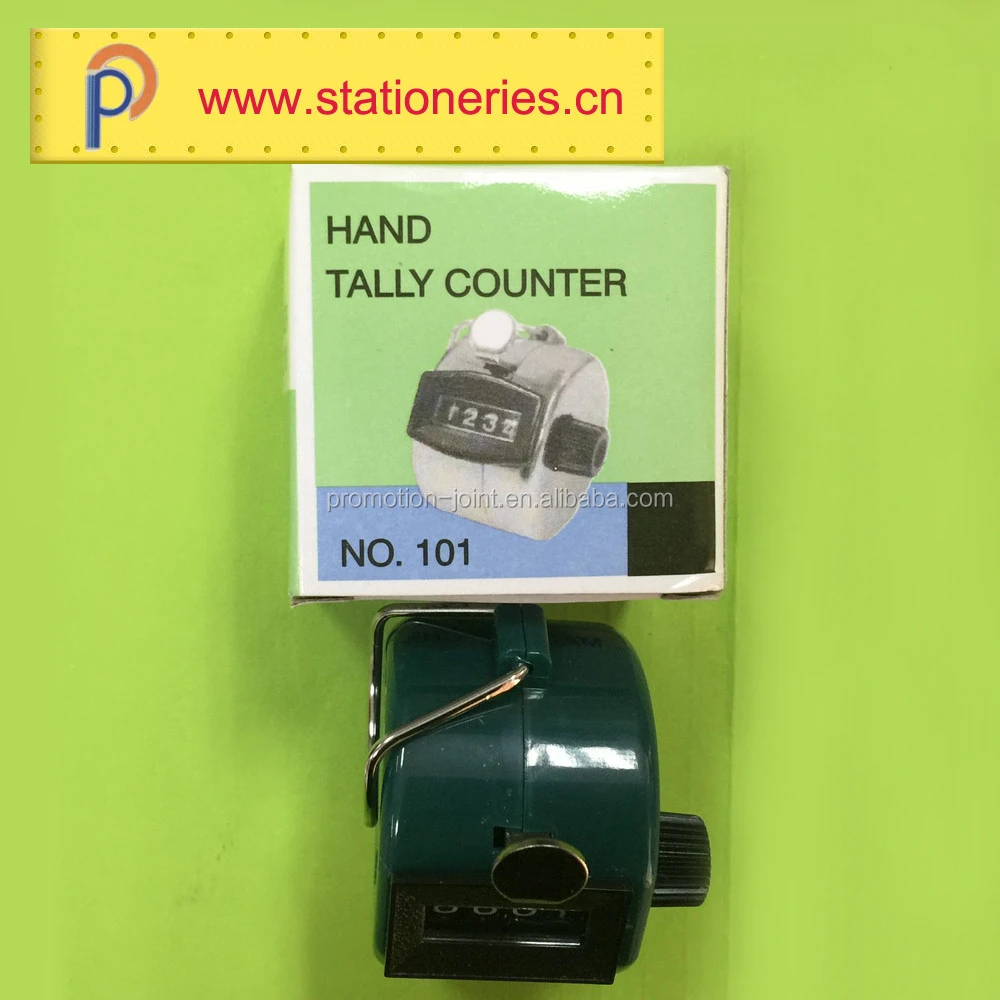 Colorful Handheld Tally Counter 4 Digit Display Mechanical Palm Clicker Counter