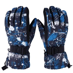 Colorful Womens Mens Sport Outdoor Ski gloves