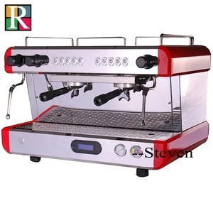commercial RL-cc102 2 group semi automatic espresso commercial coffee machine