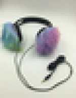 Commonly Used Accessories & Parts Lady Headphone Wired Headphone Pom Pom Ball Headset