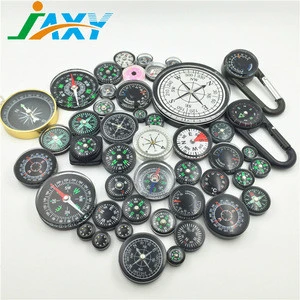 Compass 12mm15mm 20mm 25mm 30mm Mountaineering Buckle Plastic Small Compass For Promotion