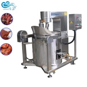 cooking  mixer machine  with 500 ltr fully automatic  machine cook wok for lobster