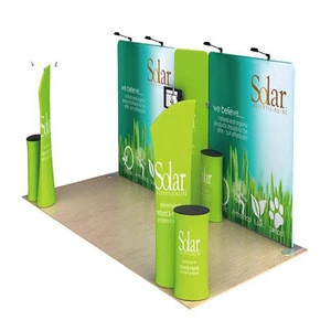 Custom 3x3 expo booth stand for trade show exhibition equipment