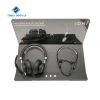 custom design E-Commerce store counter top design acrylic holder racks black earphone headphone display stand