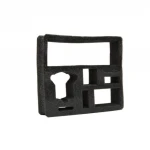 Custom EVA Foam Insert Die Cut CNC Milled Or Routed 2 Tone Protective Packaging Foam Box of sponge inlay