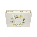 Custom Foil Stamp Apparel Corrugated Paper Wig Watch Box With Bag Packaging Manufacturer