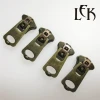 Custom hardware zipper puller metal antique brass zip pulls 4yg 45yg 5 yg ss zipper slider for jean stainless steel yg slider