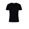 Custom LOGO Printing Plain V neck Breathable T shirt Mens Womens Blank T-shirts