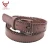 custom pearl children belt colorful chain belt hand made leather leather strap stitching little Girl Belts