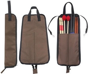 Custom Portable Foldable Musical Instrument Storage Holder Case Drumstick Bag