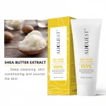 Custom Private Label Deep Clean Nourish Whitening Walnut Shell Natural Face Scrub Exfoliating Shea Butter Spa Facial Scrub