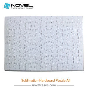 Custom Sublimation Blank Jigsaw Puzzle ,A4 Cardboard Puzzle