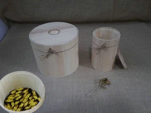 Custom Tea pails wooden barrel, high quality wooden cask, wooden bucket