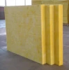 Customized Heat Insulation Fireproof Wall Materials Soundproof Fiber Glass Wool Board with black tissue