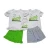 Import Customized kids white tops and shorts cute embroidery baby little girls clothing children&#039;s boutique outfits from China