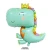 Import Cute Cartoon Crown Dinosaur Foil Balloons Forest Party Theme Jungle Party Children Birthday Party Decoration from China