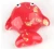 Import cute hair ornament accessories jelly color resin flat artificial animal charm from China