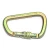 Import D Shape Semi-automatic Steel Carabiner,Safety Climbing Hook from China