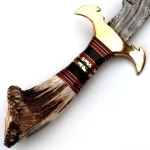 Damascus sword/ Hunting Sword /Damascus Fixed Blade Sword