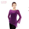 Dance Trumpet Sleeve Stretch Mesh Shirt for Sale