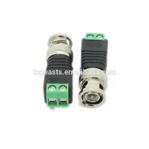 DC Power Jack Adapter Plug to BNC male Cable Connector for CCTV CAMERA